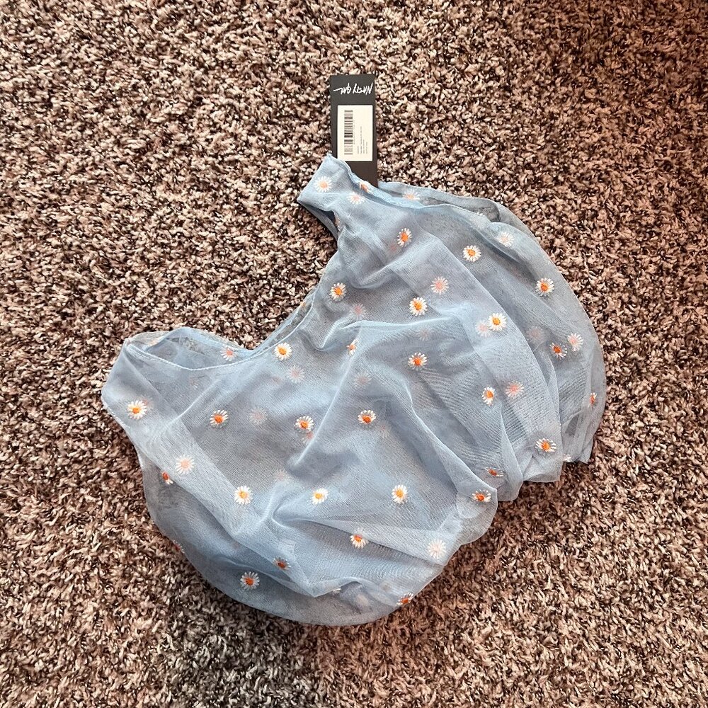 FLORAL SHEER BAG